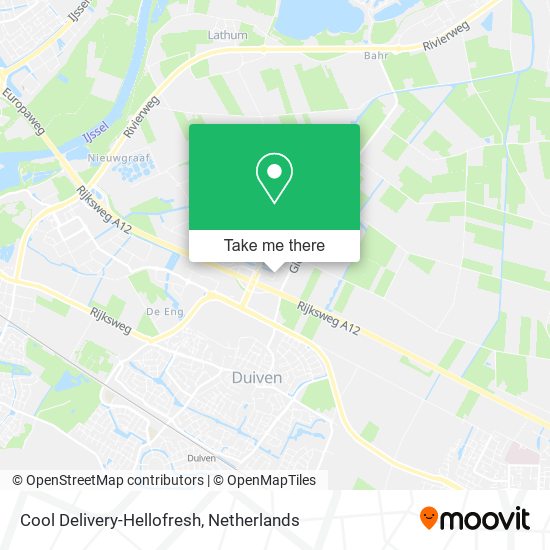 Cool Delivery-Hellofresh Karte
