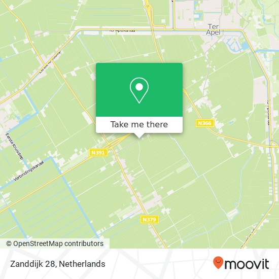 Zanddijk 28, 7895 TR Roswinkel map