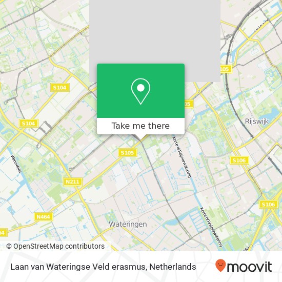 Laan van Wateringse Veld erasmus, 2541 Den Haag map