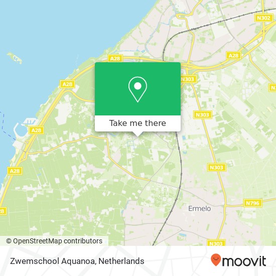 Zwemschool Aquanoa, Nieuwekamp map