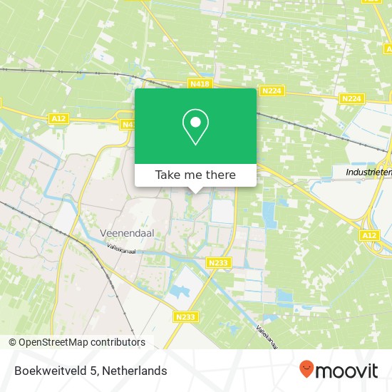 Boekweitveld 5, 3902 EH Veenendaal map