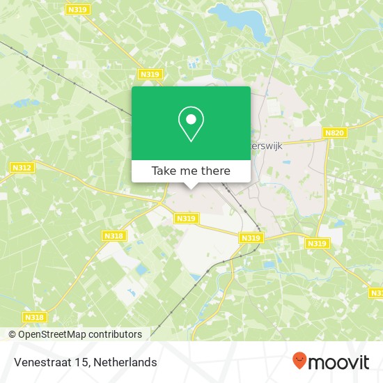 Venestraat 15, 7102 BZ Winterswijk map