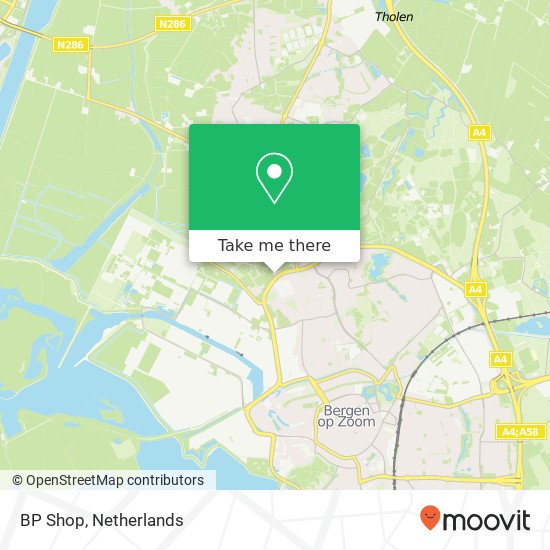BP Shop, Randweg West 1 map
