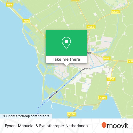 Fysant Manuele- & Fysiotherapie, Miereweg 3 map