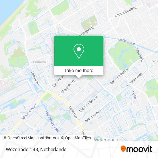 Wezelrade 188 map