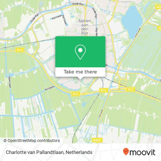 Charlotte van Pallandtlaan, 2408 DM Alphen aan den Rijn map