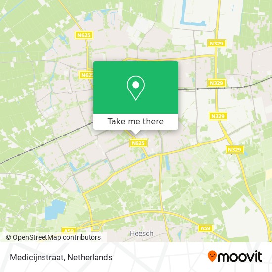 Medicijnstraat map