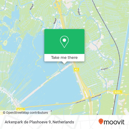 Arkenpark de Plashoeve 9, 3645 Vinkeveen Karte