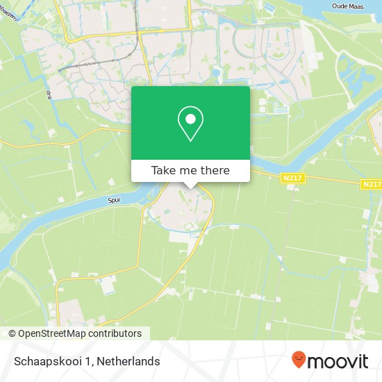 Schaapskooi 1, 3264 TJ Nieuw-Beijerland map