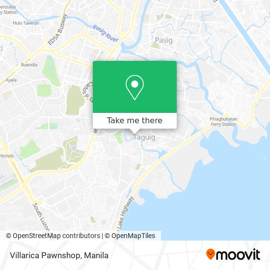 Villarica Pawnshop map