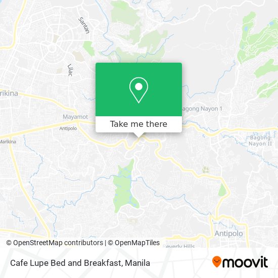 Cafe Lupe Bed and Breakfast map