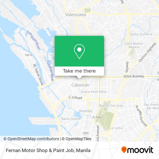 Fernan Motor Shop & Paint Job map
