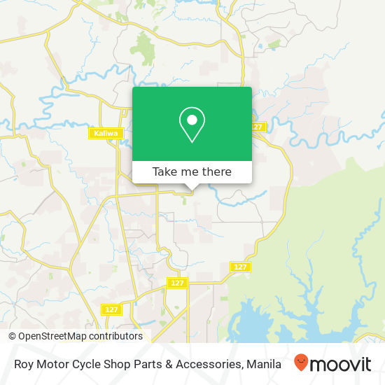 Roy Motor Cycle Shop Parts & Accessories map