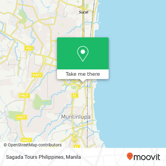 Sagada Tours Philippines map