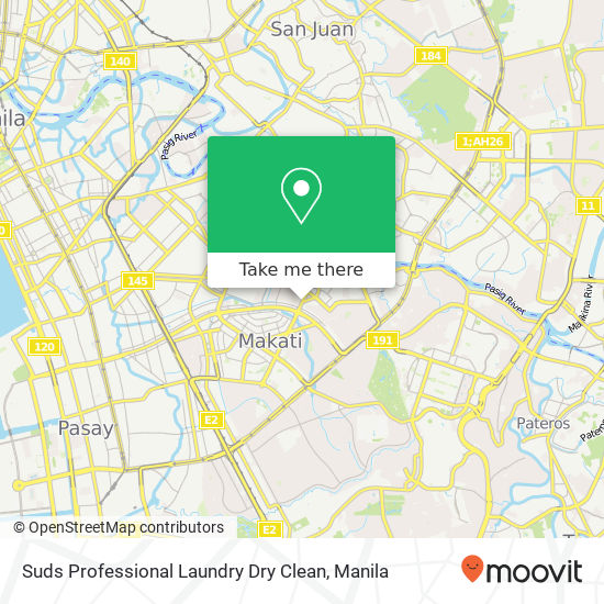 Suds Professional Laundry Dry Clean map
