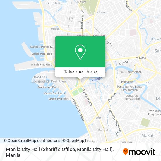 Manila City Hall (Sheriff's Office, Manila City Hall) map