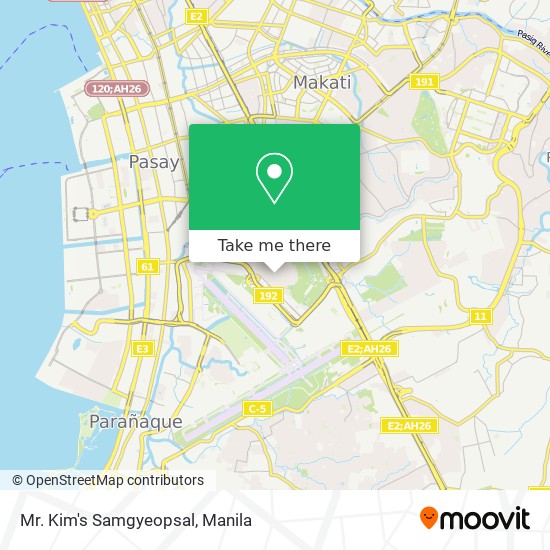 Mr. Kim's Samgyeopsal map