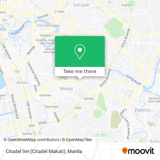 Citadel Inn (Citadel Makati) map