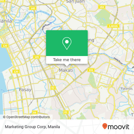 Marketing Group Corp map