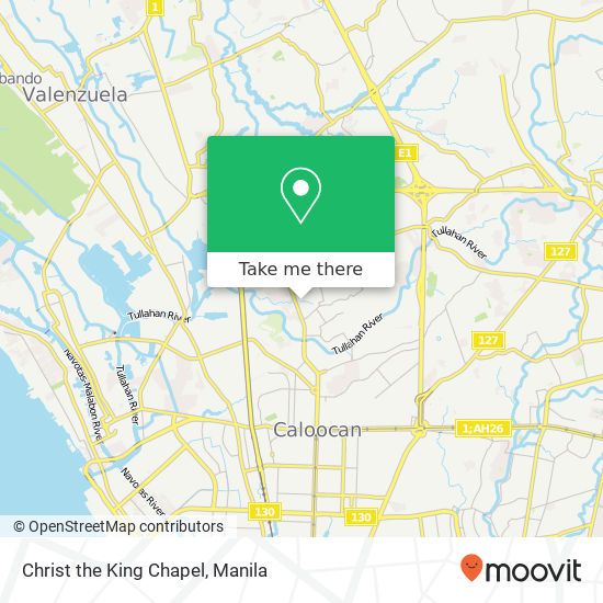 Christ the King Chapel map