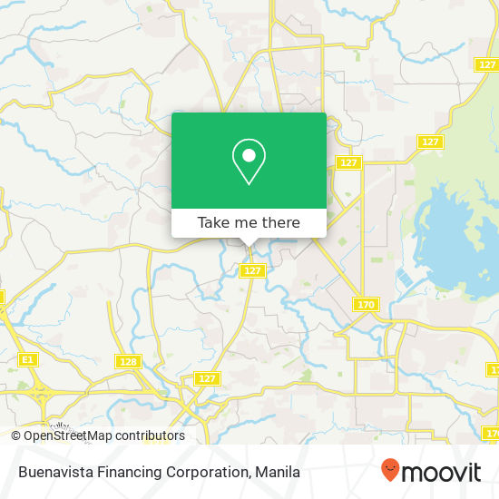 Buenavista Financing Corporation map