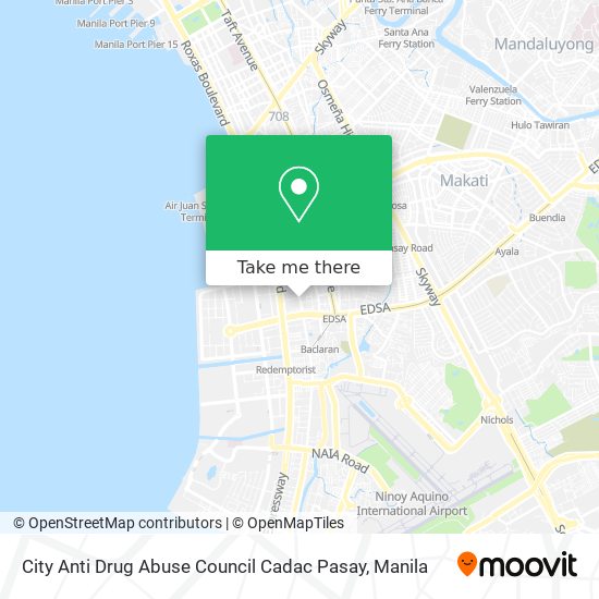 City Anti Drug Abuse Council Cadac Pasay map