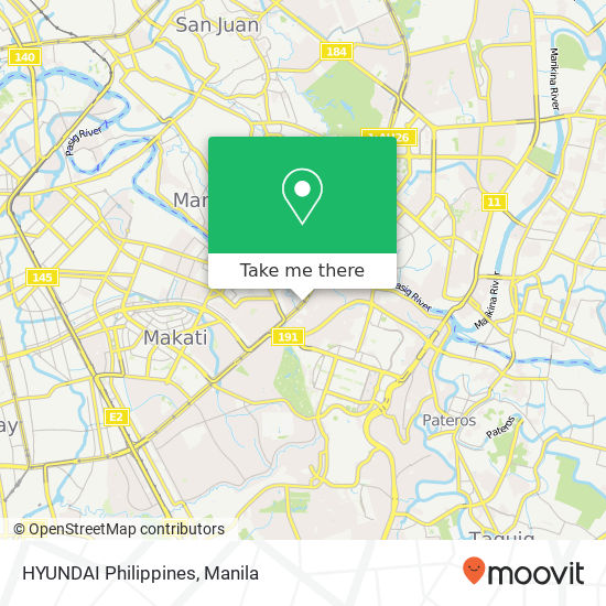 HYUNDAI Philippines map