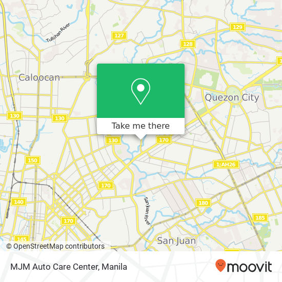 MJM Auto Care Center map