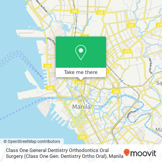 Class One General Dentistry Orthodontics Oral Surgery (Class One Gen. Dentistry Ortho Oral) map