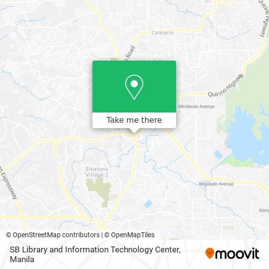 SB Library and Information Technology Center map