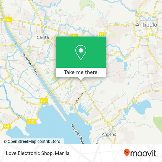 Love Electronic Shop map