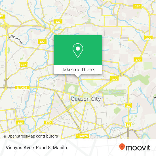 Visayas Ave / Road 8 map