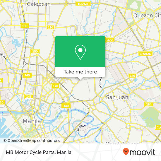 MB Motor Cycle Parts map