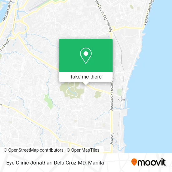 Eye Clinic Jonathan Dela Cruz MD map
