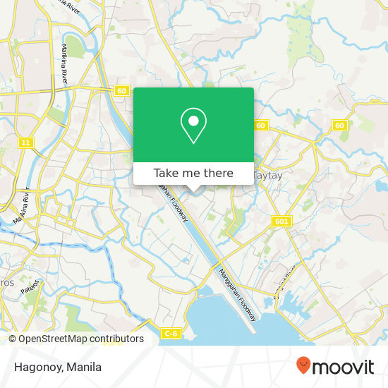 Hagonoy map