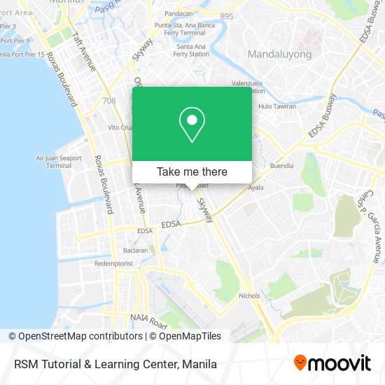 RSM Tutorial & Learning Center map