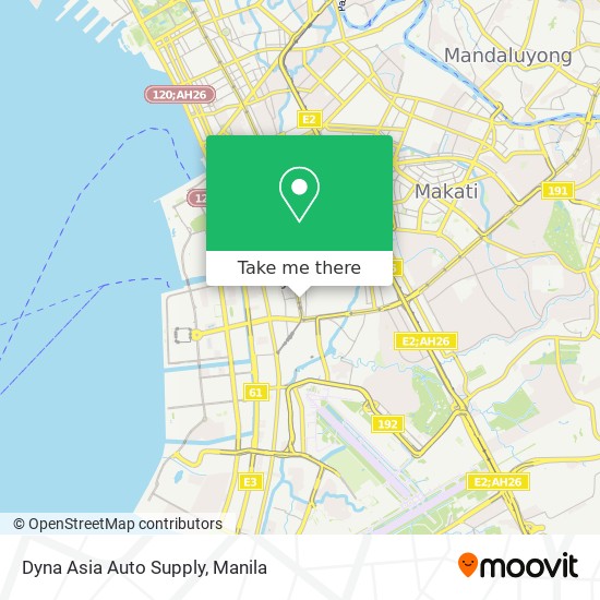 Dyna Asia Auto Supply map