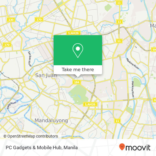 PC Gadgets & Mobile Hub map