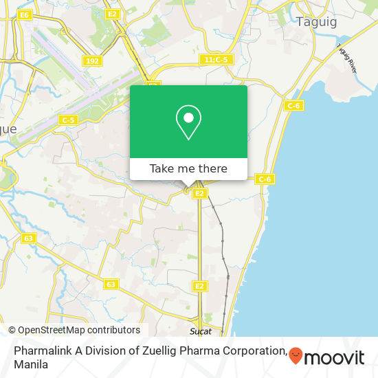 Pharmalink A Division of Zuellig Pharma Corporation map
