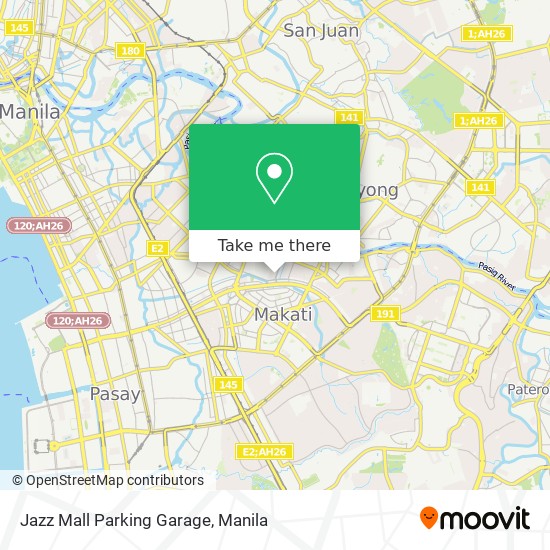 Jazz Mall Parking Garage map