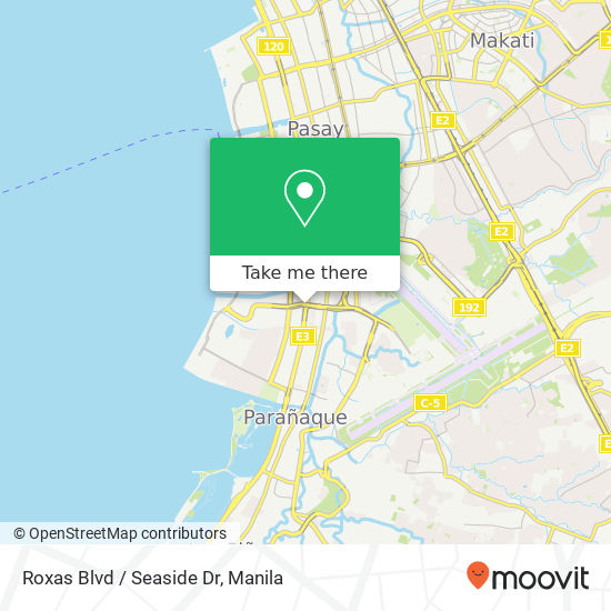Roxas Blvd / Seaside Dr map