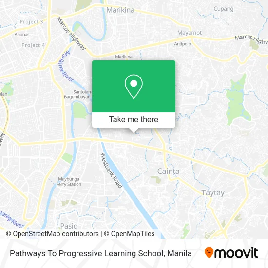 Pathways To Progressive Learning School map