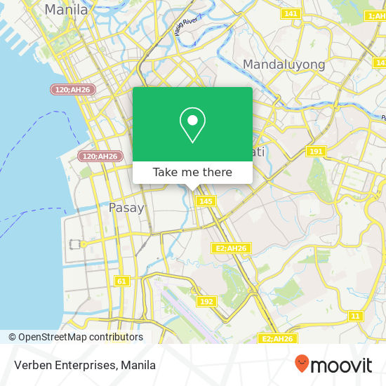Verben Enterprises map
