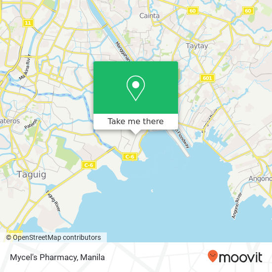 Mycel's Pharmacy map
