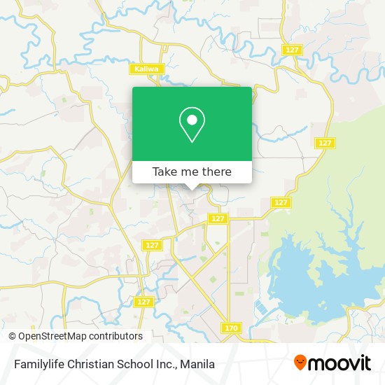 Familylife Christian School Inc. map