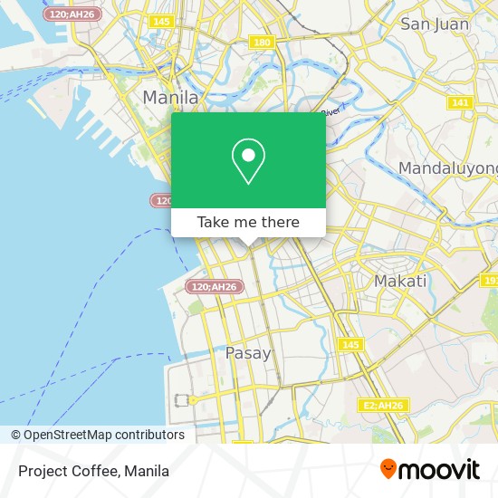 Project Coffee map