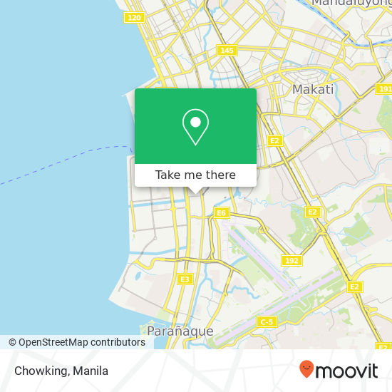 Chowking map