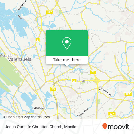 Jesus Our Life Christian Church map