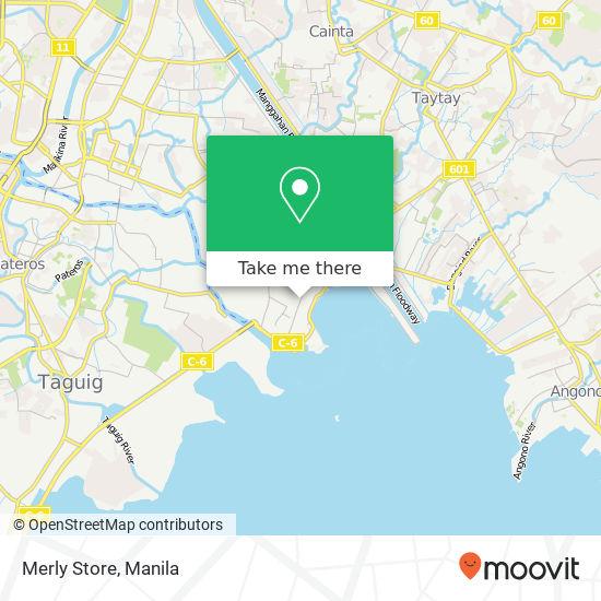 Merly Store map