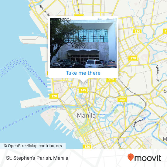 St. Stephen's Parish map